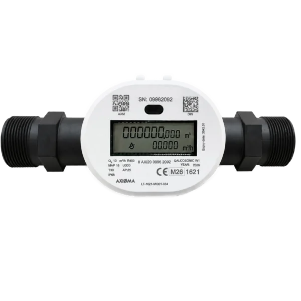 Water meter QALCOSONIC W1 AXI 10m3/h DN32 260mm G1 1/2 Composite LoRaWAN
