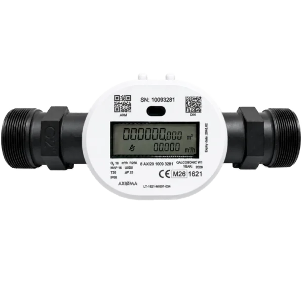 Water meter QALCOSONIC W1 AXI 16m3/h DN40 300mm G2 Composite LoRaWAN