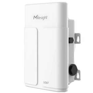 Gateway UG67 MS Milesight outdoor LoRaWAN US gateway with 4G LTE cellular