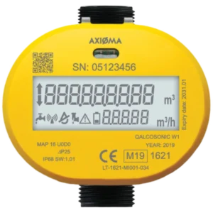 QALCOSONIC W1 AXI 4m3/h DN20 190mm G1 Composite LoRaWAN